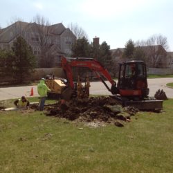 Residential sewer line repair contractors working in Libertyville, IL by Behm Enterprises