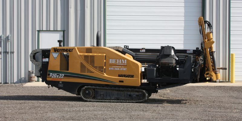 Directional Drilling Equipment for Repairing Sewer or Water Main Line in McHenry County, IL by Behm Enterprises