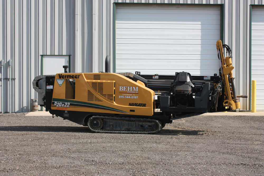 Directional Drilling Equipment for Repairing Sewer or Water Main Line in McHenry County, IL by Behm Enterprises