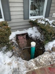 residential sewer line cleanout