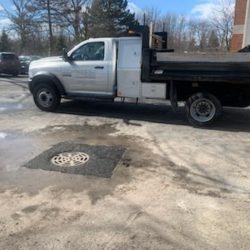 replaced storm sewer inlet